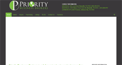 Desktop Screenshot of prioritybusinessbrokers.com